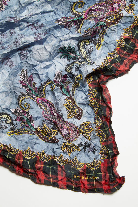 (image for) Unique Influence Print silk scarf